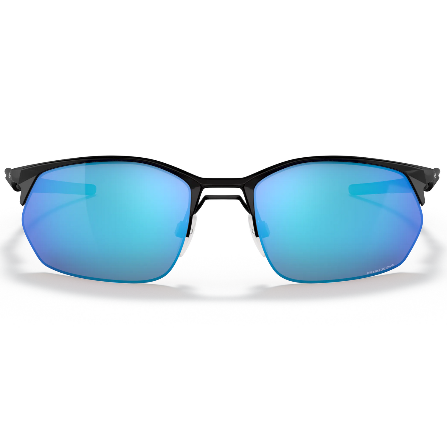 Oakley Wire Tap 2.0 Sunglasses (Satin Black) Prizm Sapphire Lens Oakley Wire Tap 2.0 Sunglasses (Satin Black) Prizm Sapphire Lens