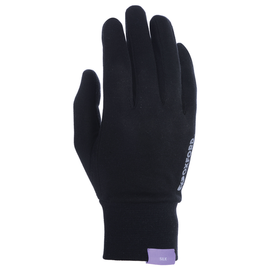 Oxford Deluxe Silk Gloves - Black