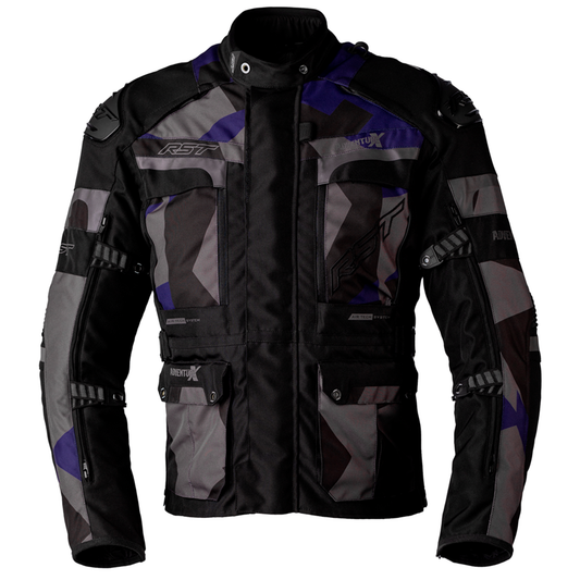 RST Adventure-X CE Men's Textile Jacket Navy/Camo (2409)