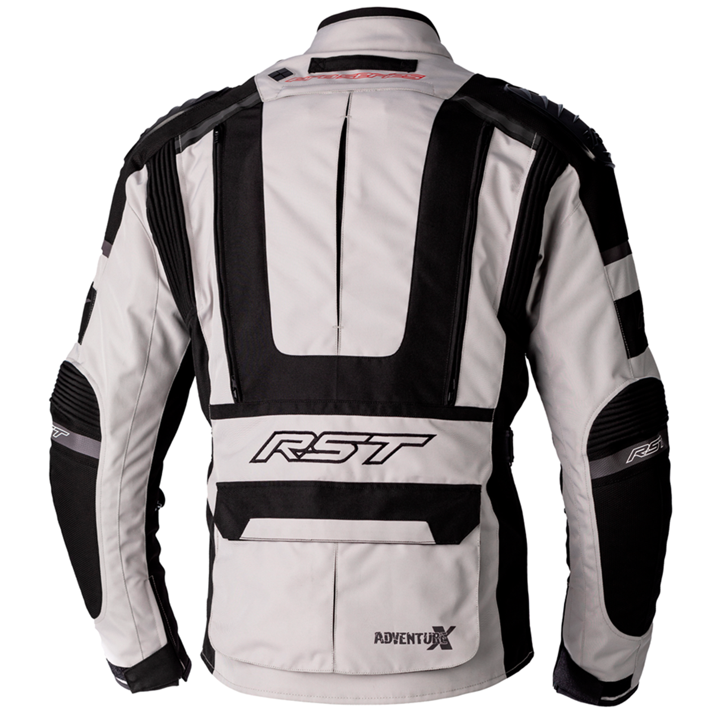 RST Adventure-X CE Men's Textile Jacket - Silver/Black (2409)