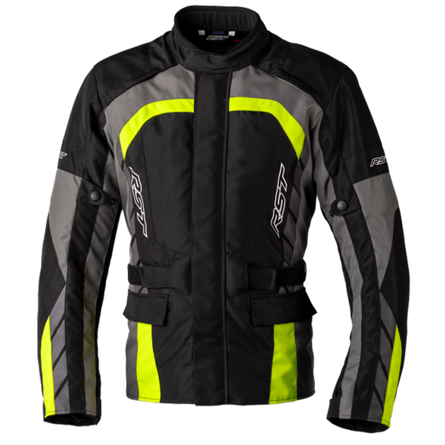 RST Alpha 5 Textile Jacket - Black/Flo Yellow