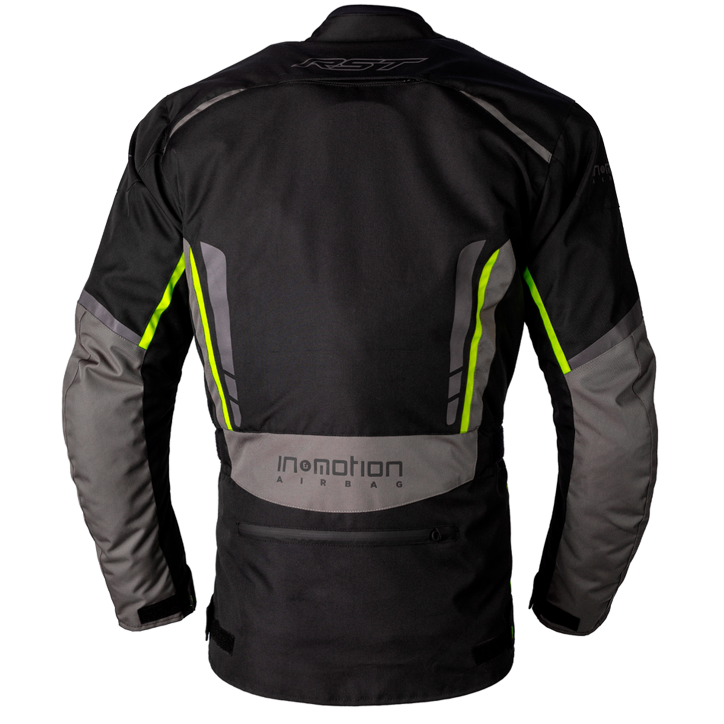 RST Axiom Plus Airbag (CE) Men's Textile Jacket - Flo Yellow (2985)
