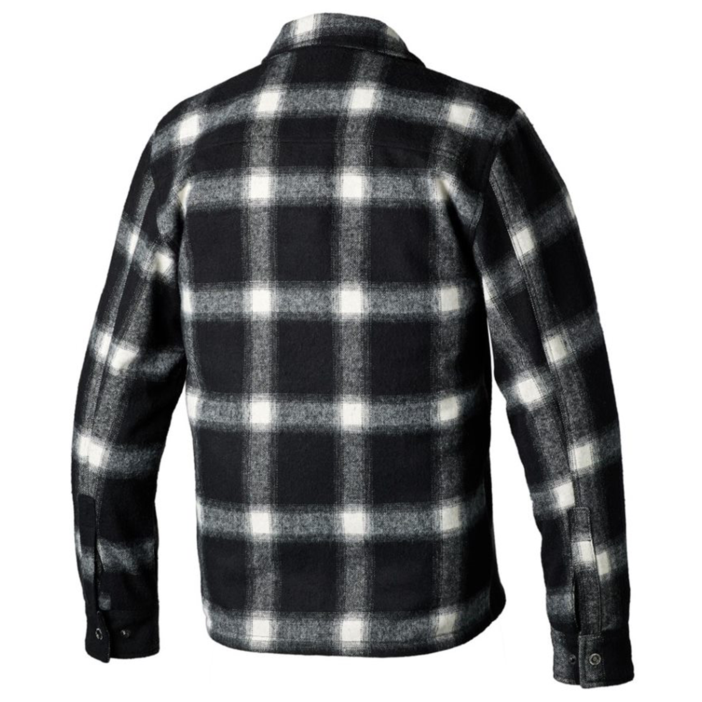 RST Brushed Men's Textile Shirt - Black/White Check