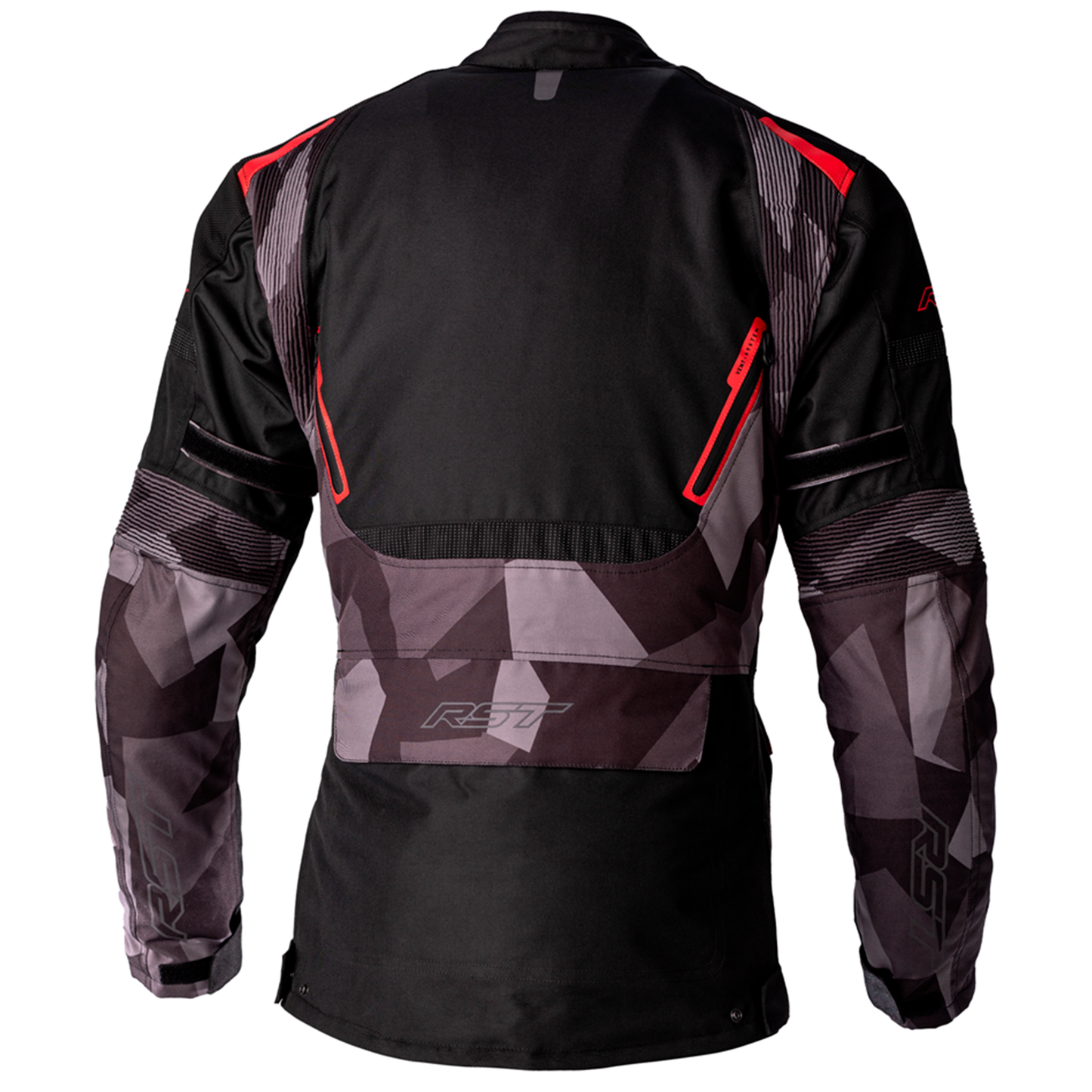 RST Endurance Men's Textile Jacket - Black/Camo/Red