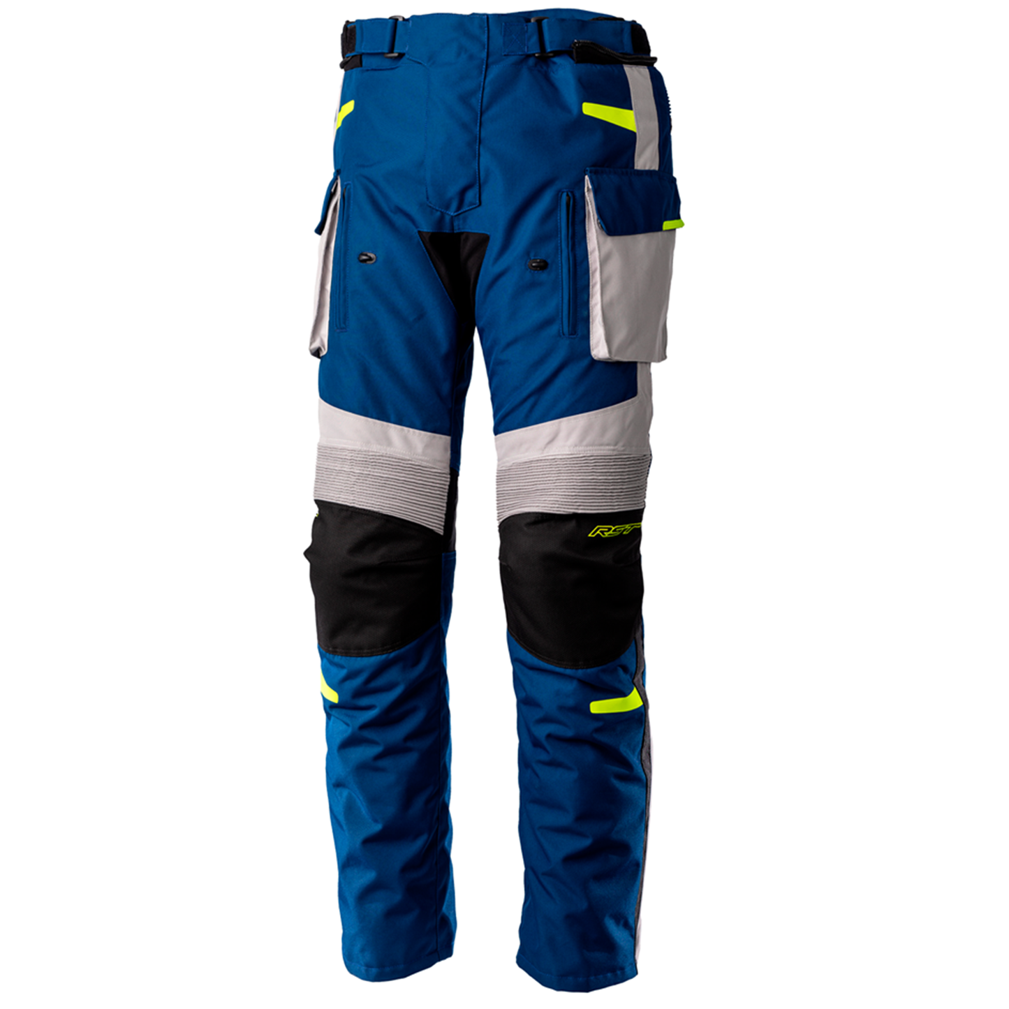 RST Endurance Men's Textile Jeans - Blue/Silver/Yellow