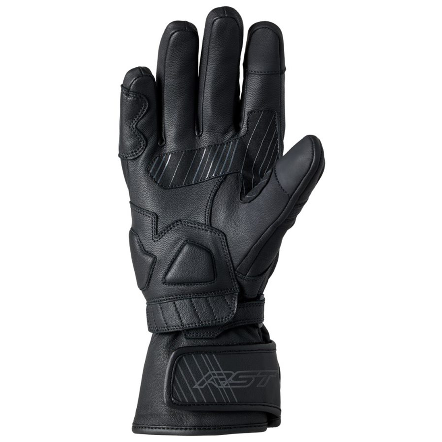 RST Fulcrum (CE) Waterproof Leather Gloves - Black