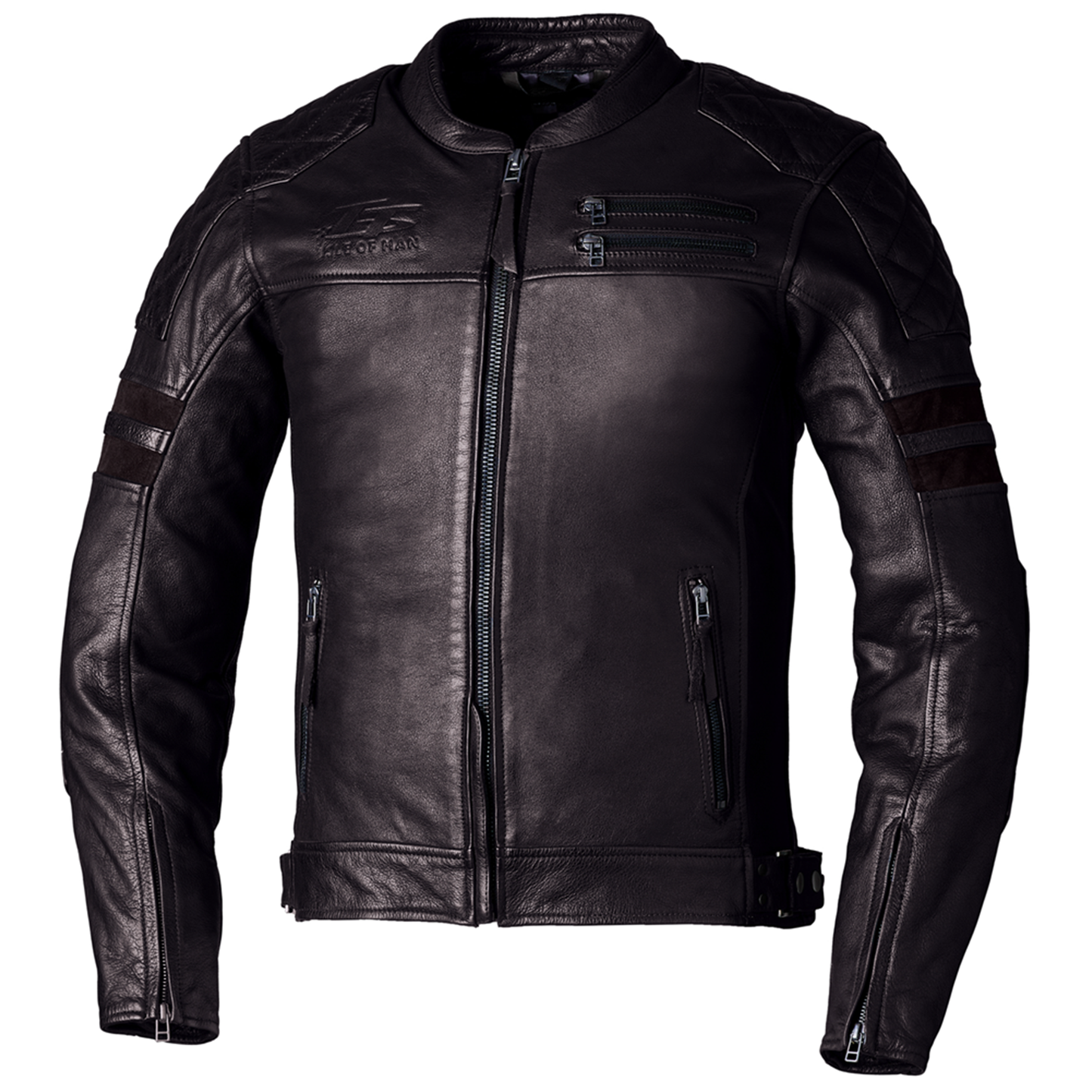 RST IOM TT Hillberry 2 (CE) Leather Jacket - Brown