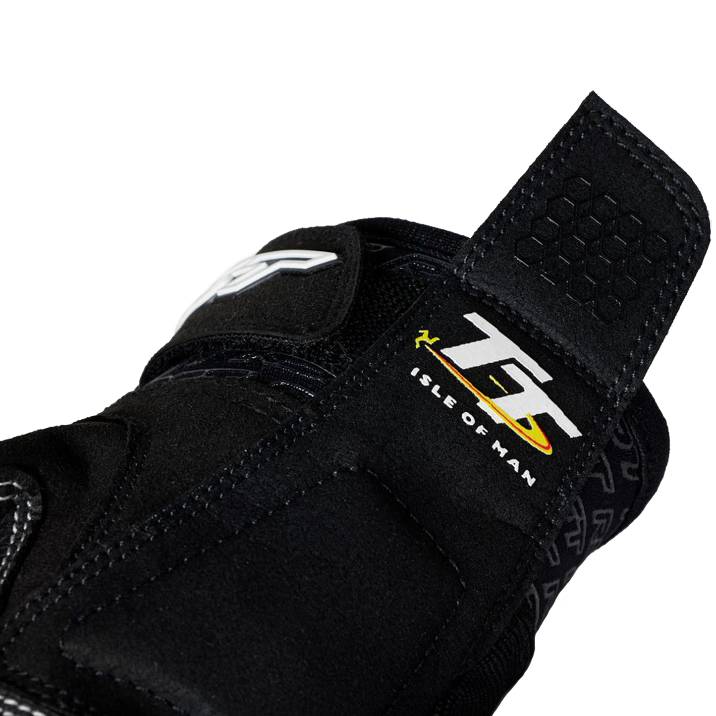 RST IOM TT Team Evo (CE) Men's Gloves - Black/White