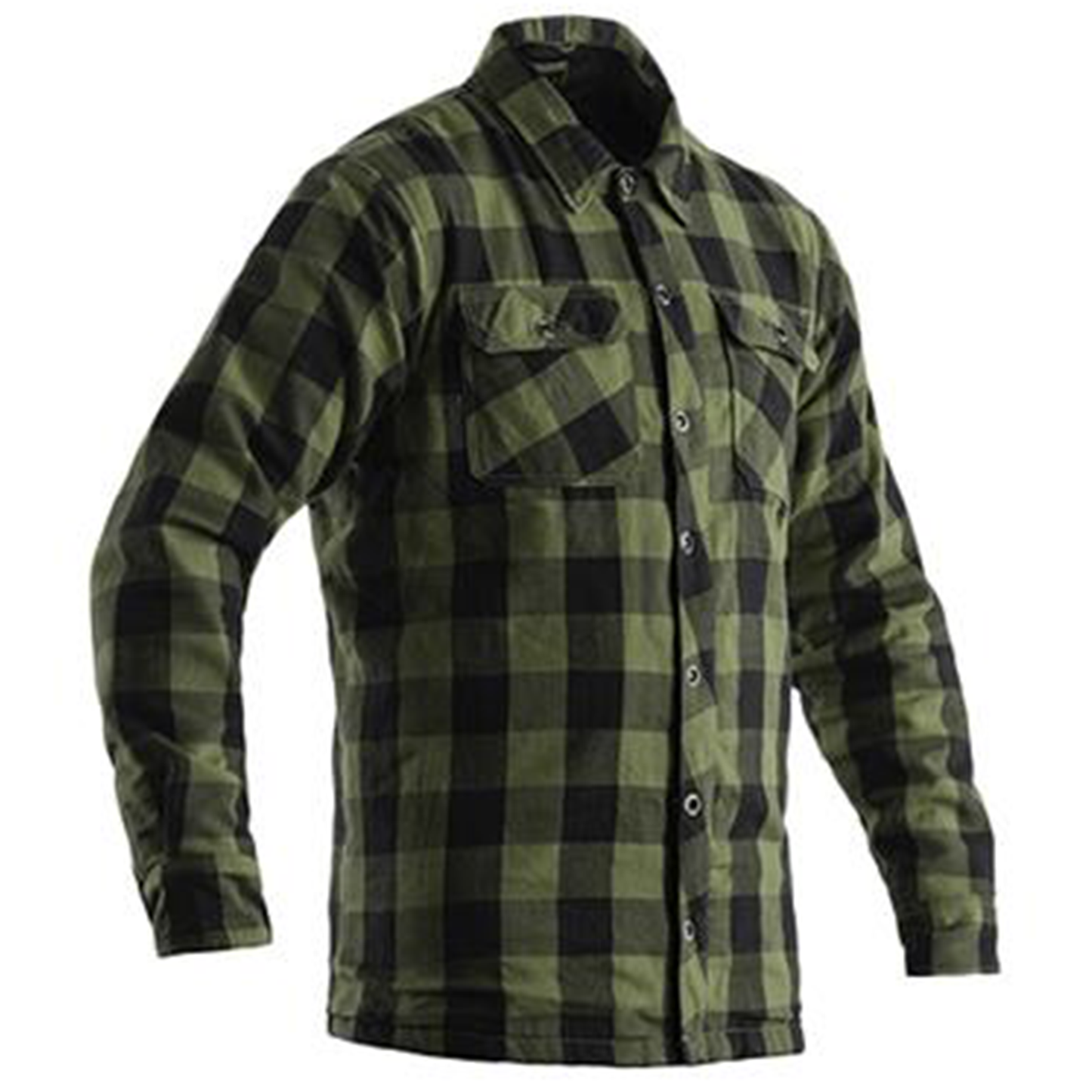 RST Lumberjack Aramid Lined Textile Riding Shirt - Green