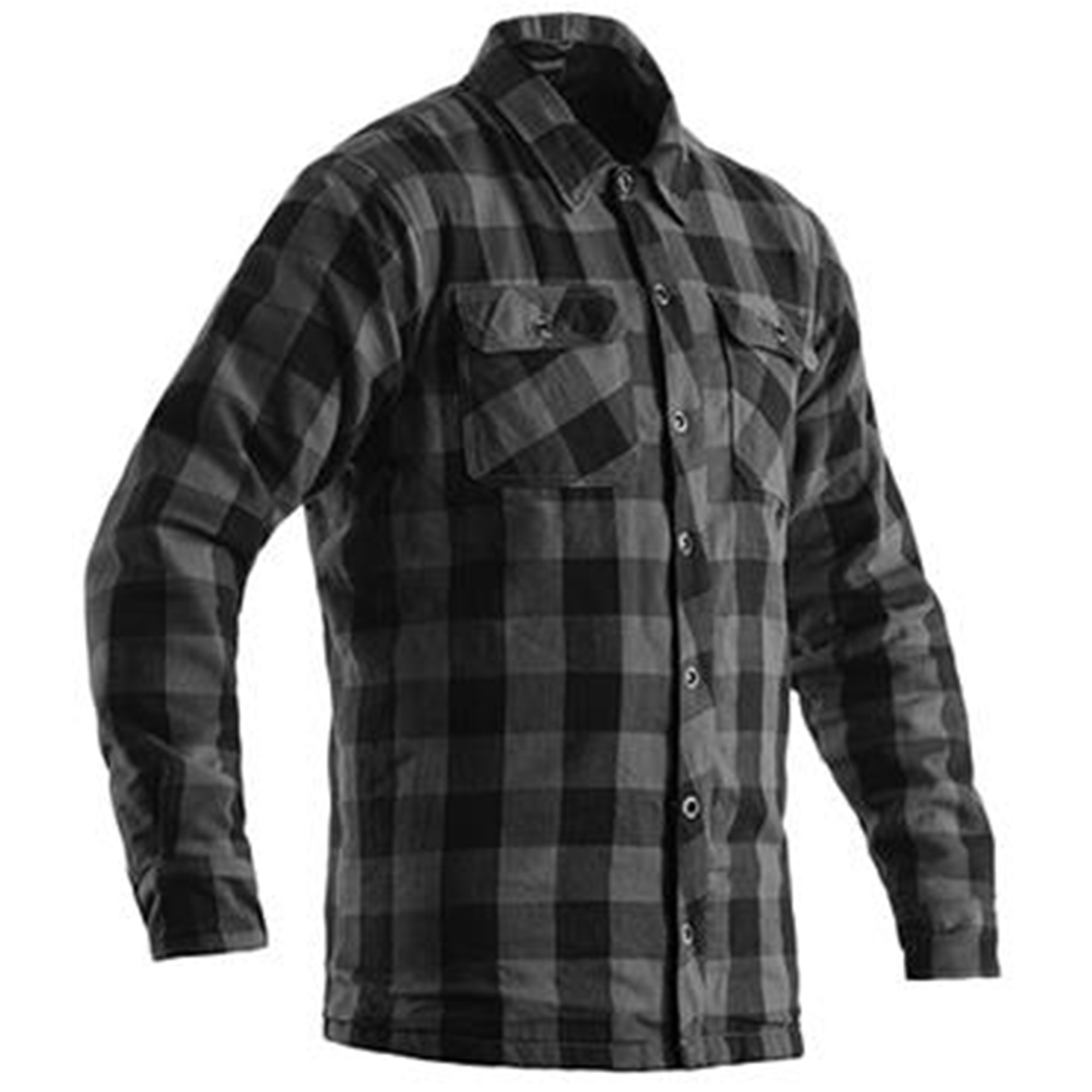 RST Lumberjack Aramid Lined Textile Riding Shirt - Grey(2)