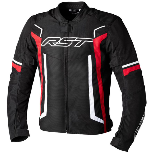 RST Pilot Evo (CE) Men's Textile Jacket - Black/Red/White