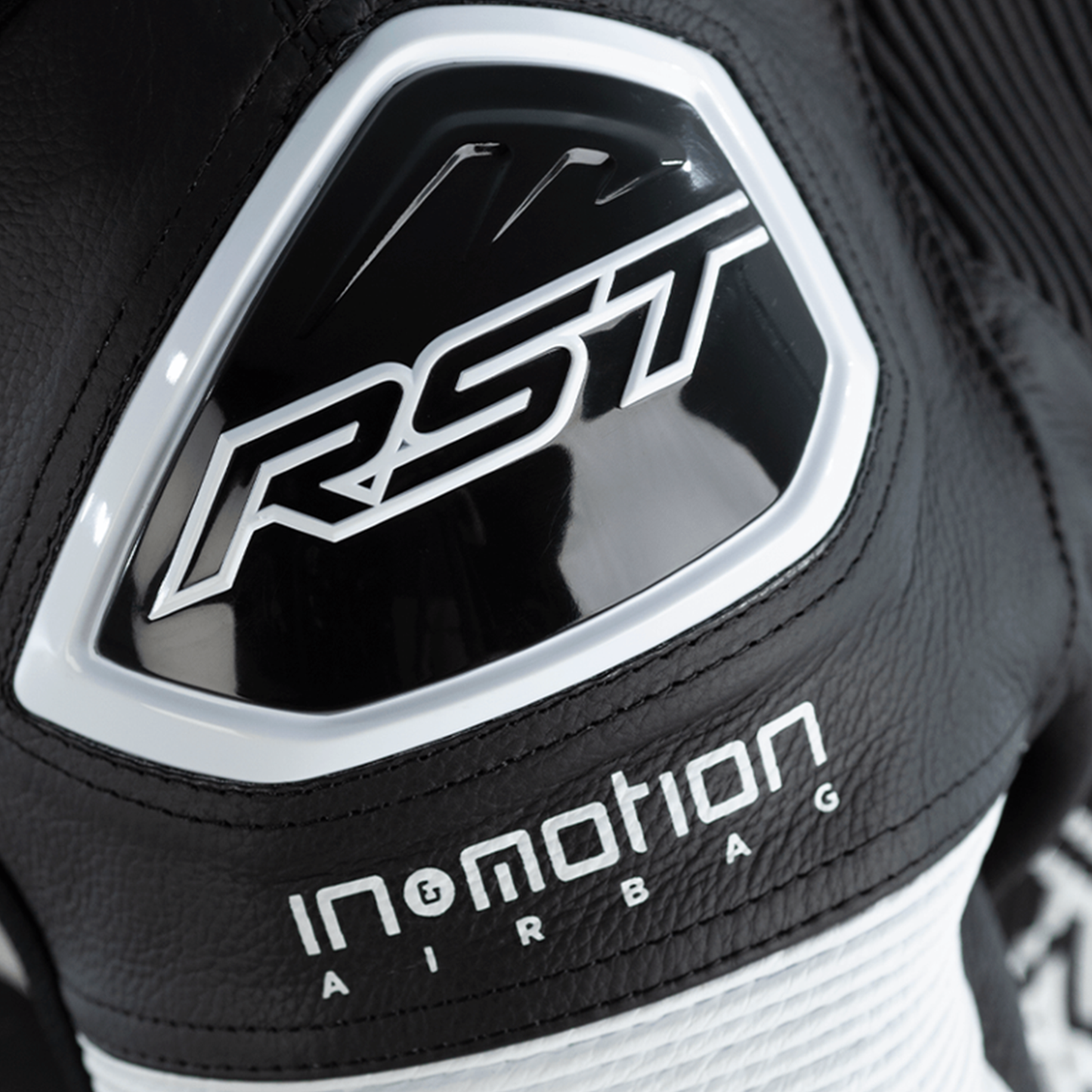 RST Pro Series Evo Airbag Men's Leather Suit - White/Black
