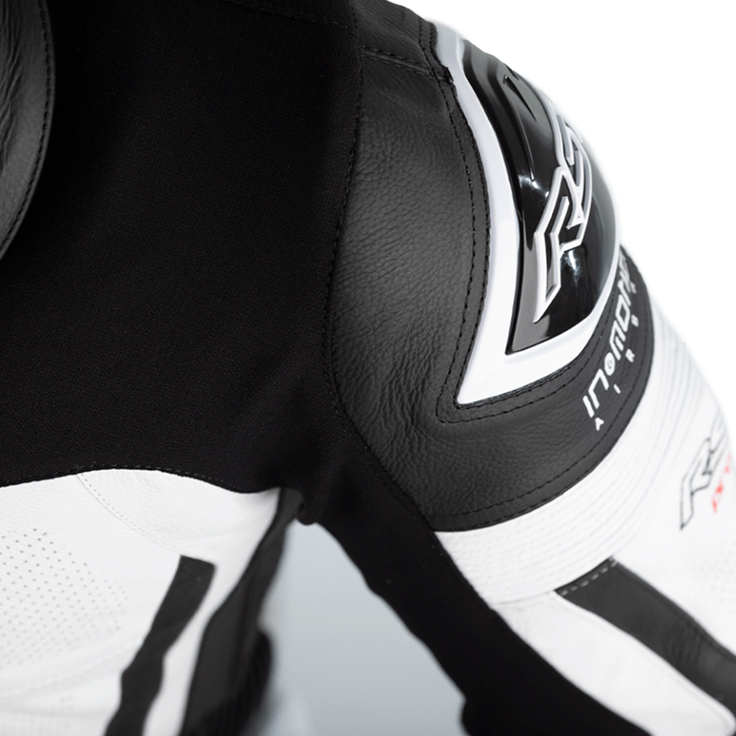 RST Pro Series Evo Airbag Men's Leather Suit - White/Black