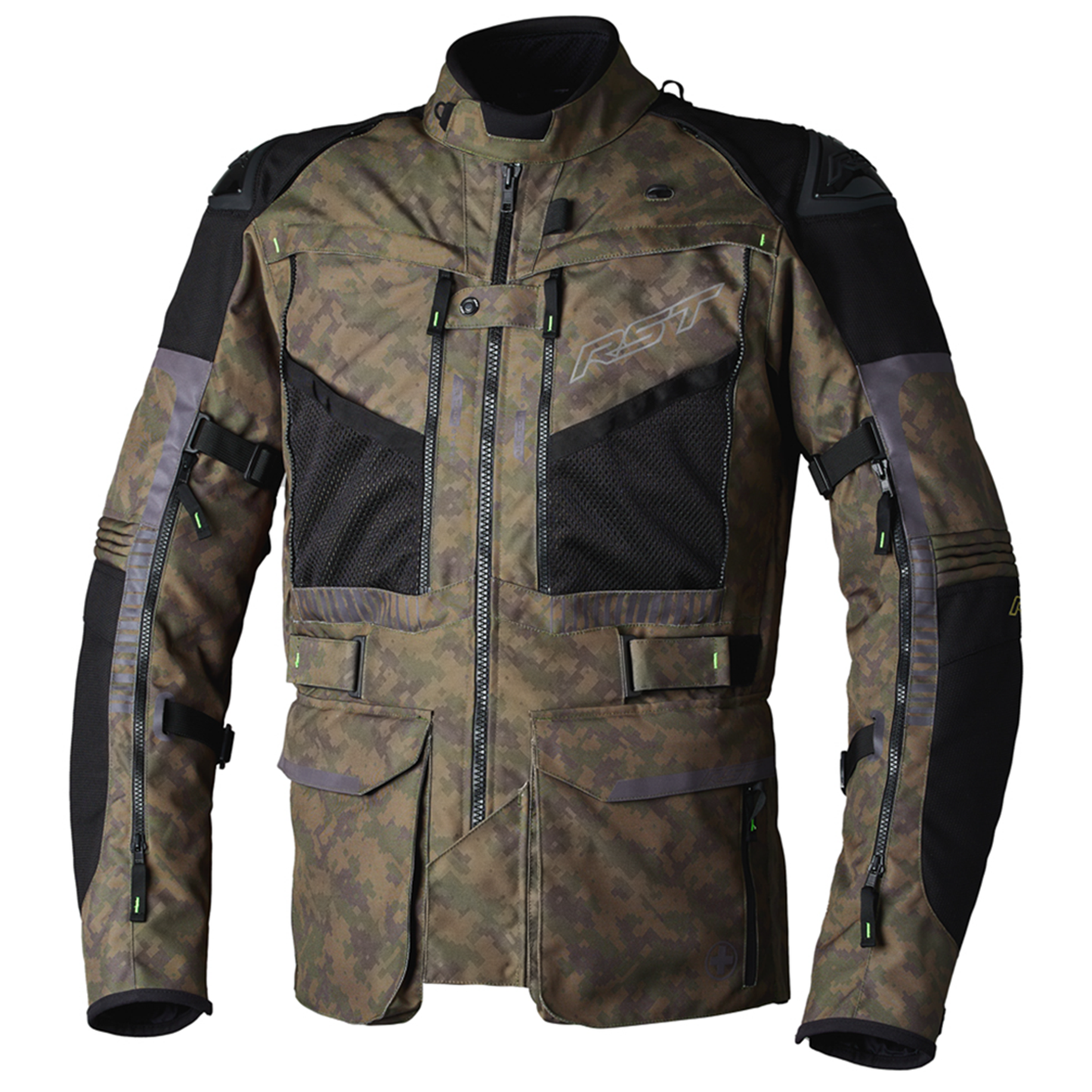 RST Ranger (CE) Men's Textile Jacket - Digi Green – Gear Change Online