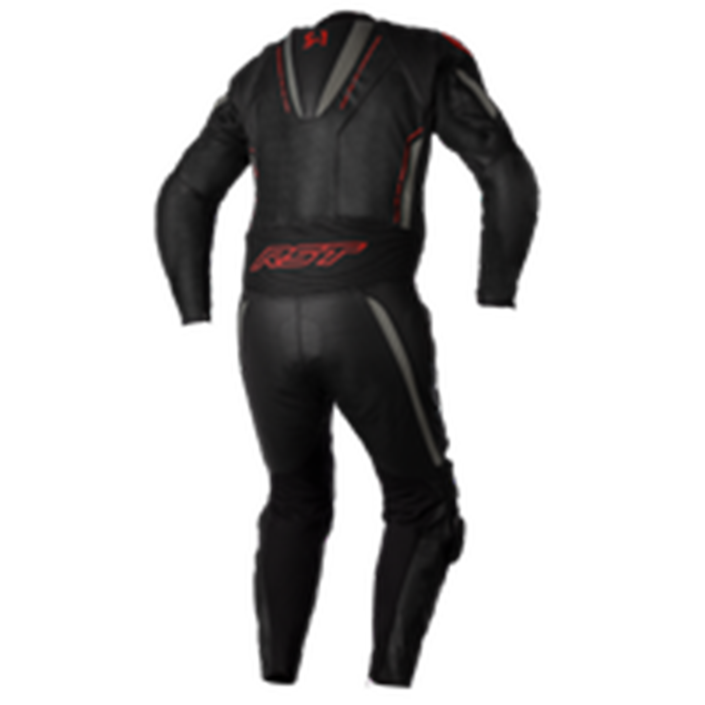 RST S1 Men's One Piece Leather Suit - Black/Grey/Red