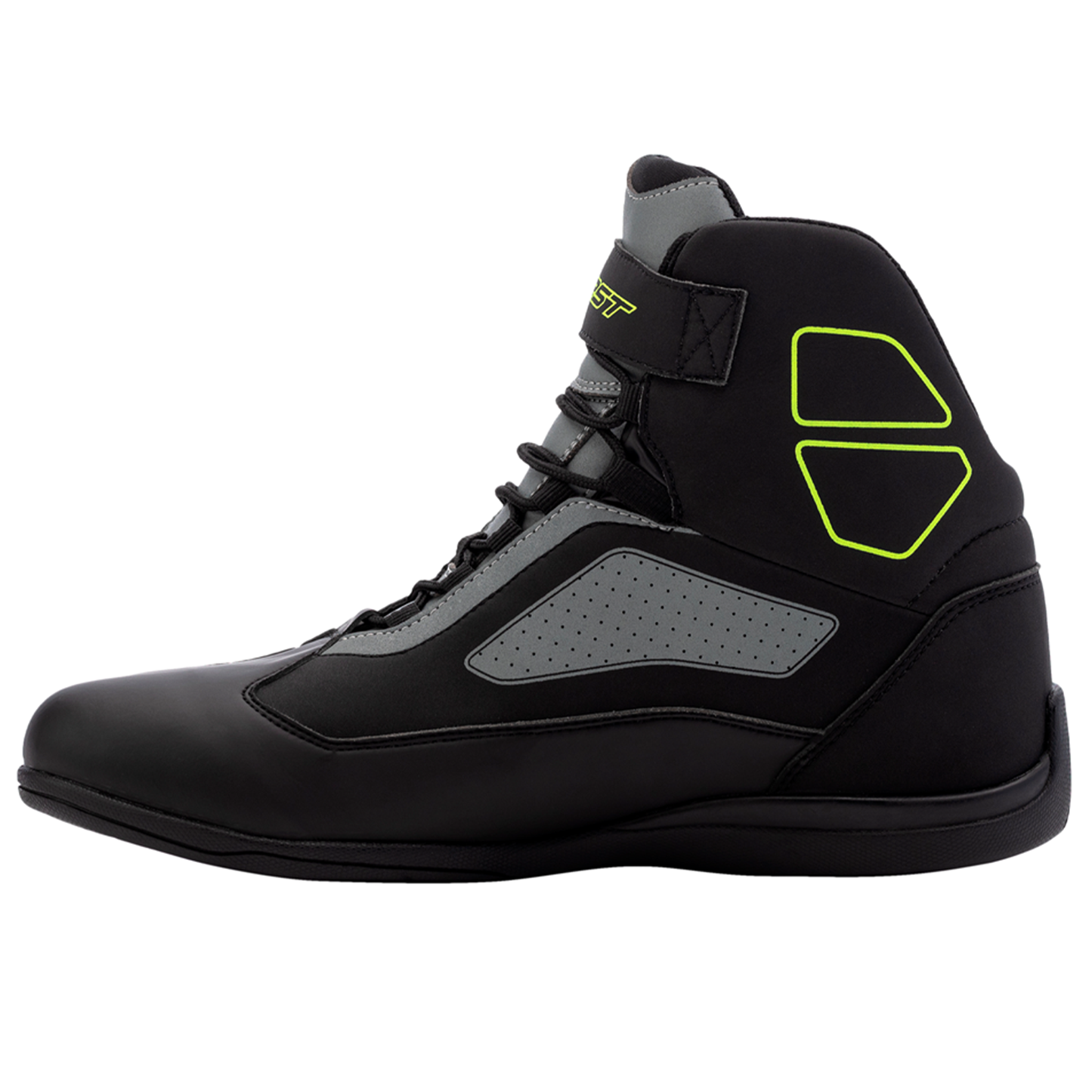 RST Sabre Moto Shoe Men's (CE) Boots - Black/Grey/Flo Yellow (3053)