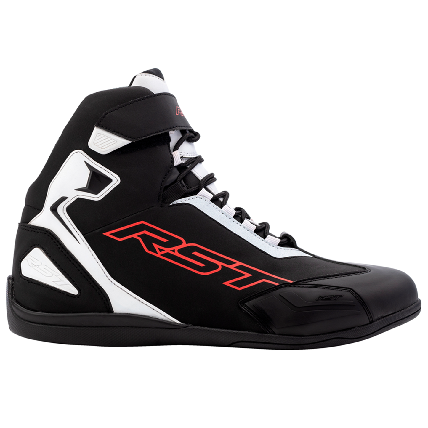 RST Sabre Moto Shoe Men's (CE) Boots - Black/White/Red (3053)