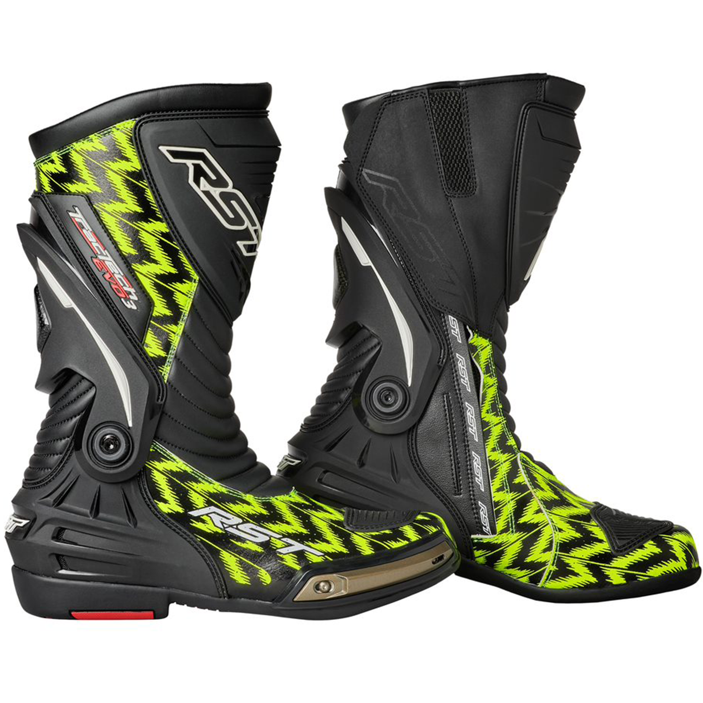 RST Tractech Evo III 3 CE Boots - Dazzle Yellow