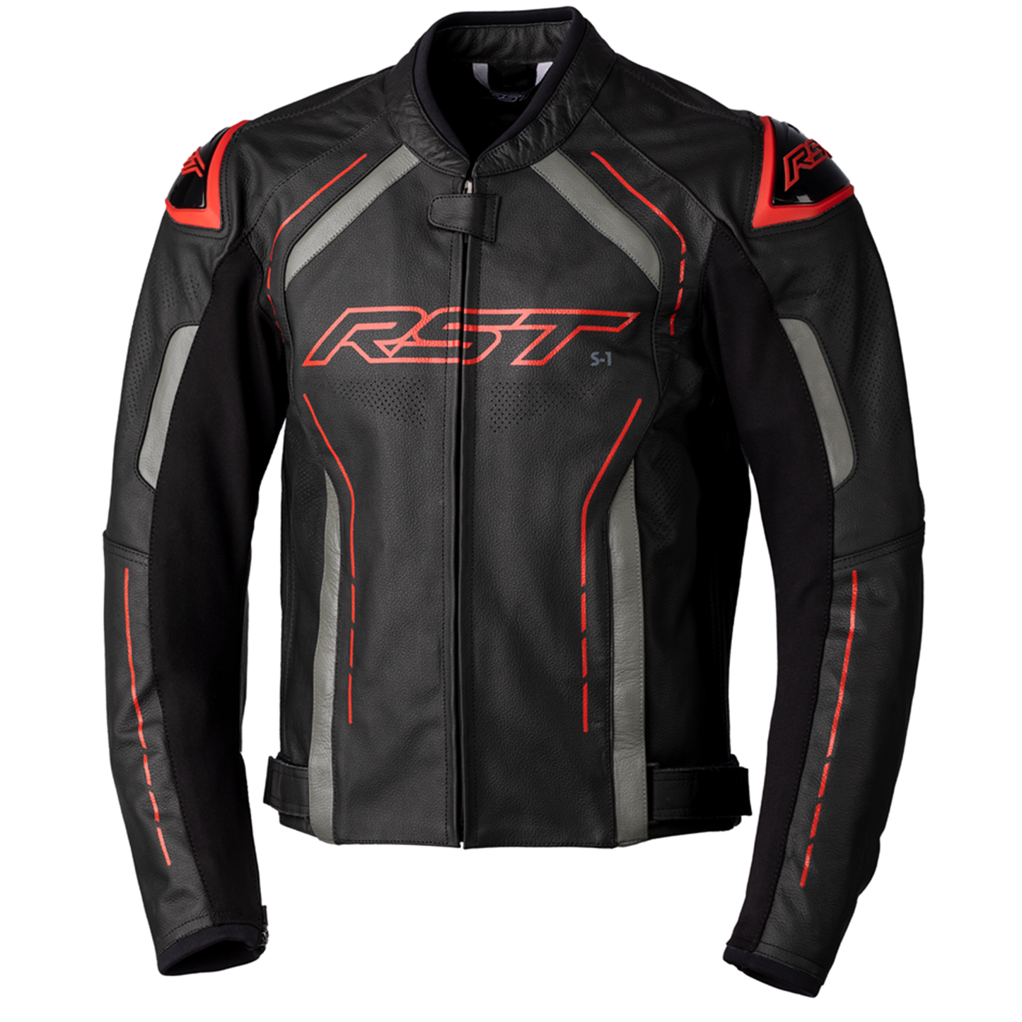 RST S1 Men's Leather Motorcycle Jacket (2977)