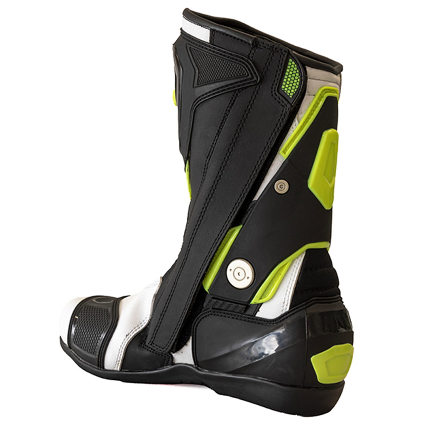 Richa Blade Waterproof Boots - White/Black/Flo Yellow