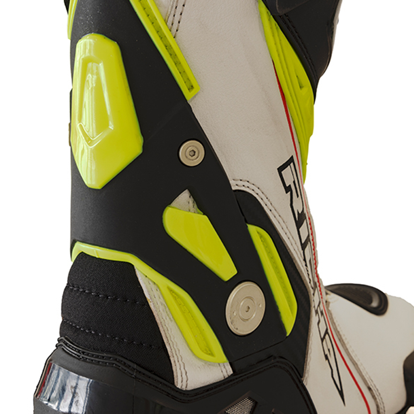 Richa Blade Waterproof Boots - White/Black/Flo Yellow