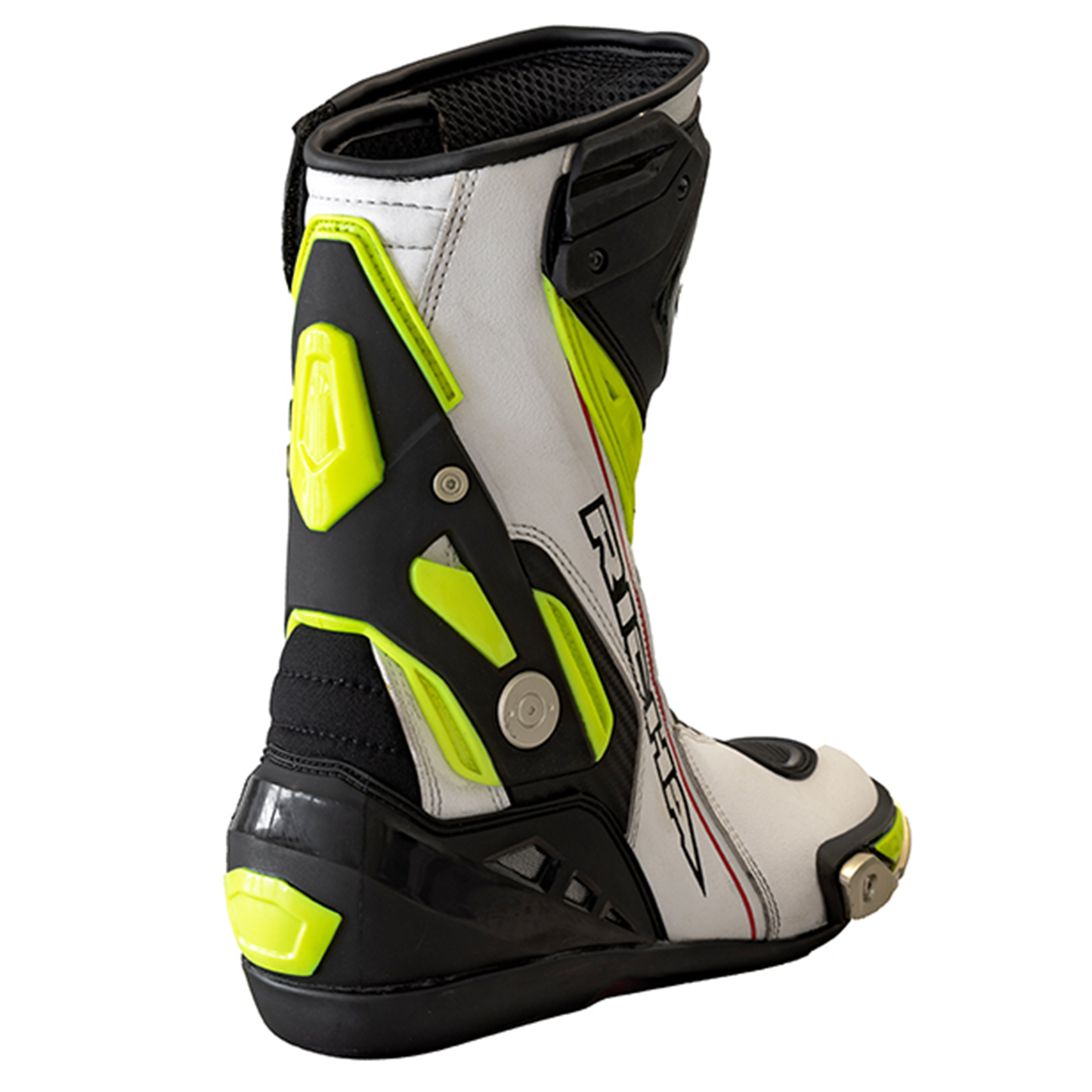 Richa Blade Waterproof Boots - White/Black/Flo Yellow