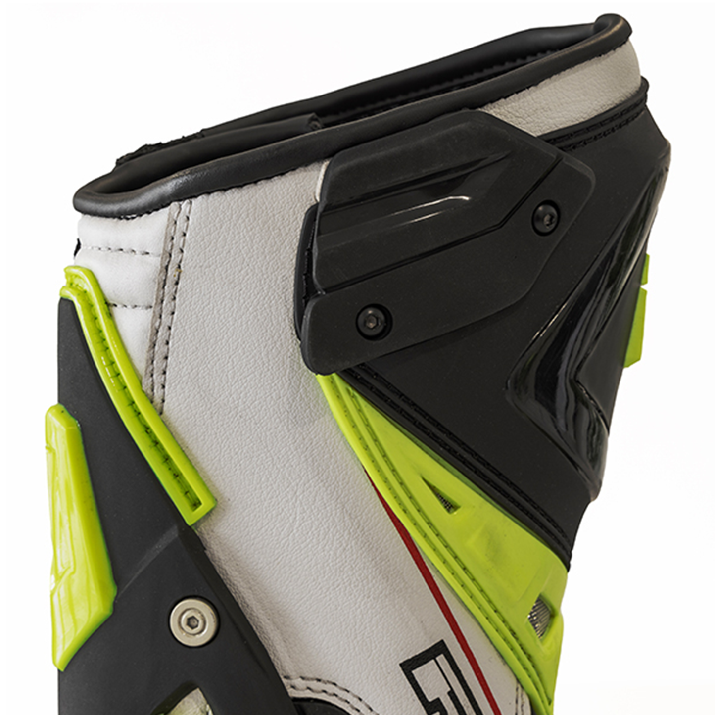 Richa Blade Waterproof Boots - White/Black/Flo Yellow