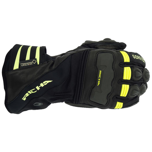Richa Cold Protect Gore-Tex Gloves - Black/Fluo