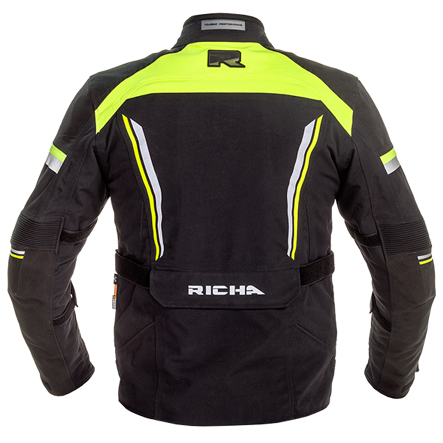 Richa Infinity 2 Pro Textile Jacket - Black/Flo Yellow