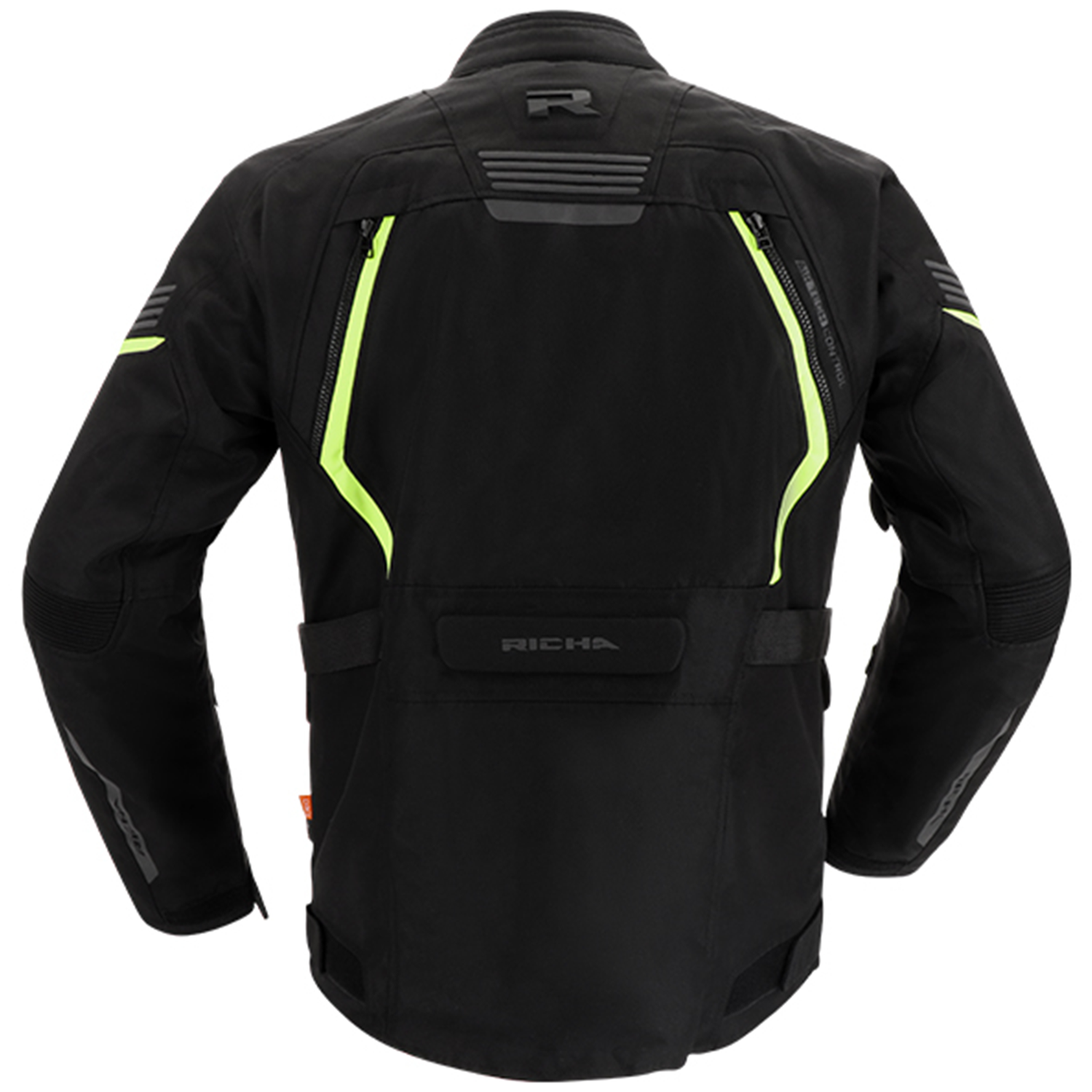 Richa Phantom 3 Textile Jacket Black Yellow Gear Change Online