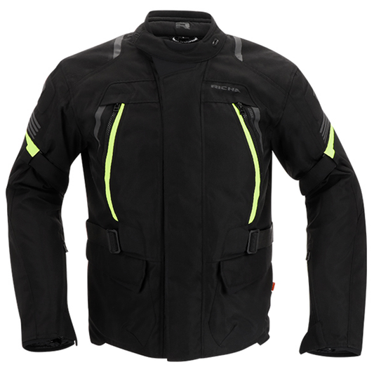 Richa Phantom 3 Textile Jacket - Black/Yellow