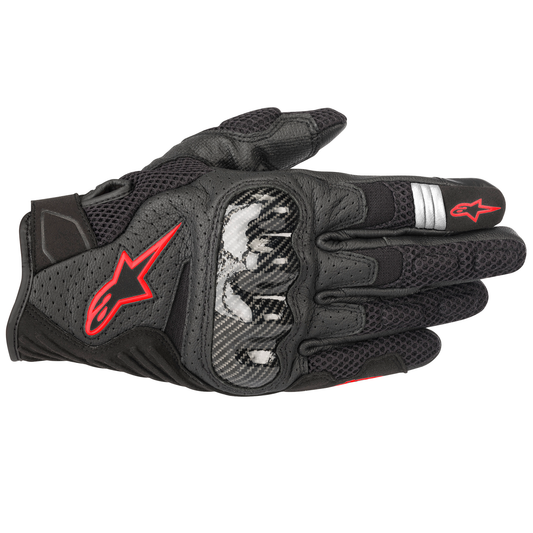 Alpinestars SMX-1 Air V2 - Black/Red Flo