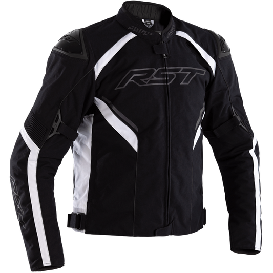 RST Sabre Airbag Textile Jacket - White (2555)