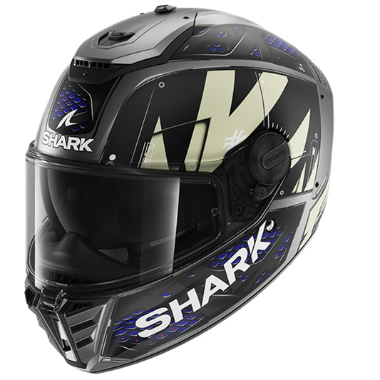Shark Spartan RS - Stingrey Mat AAB  - Free Dark Visor