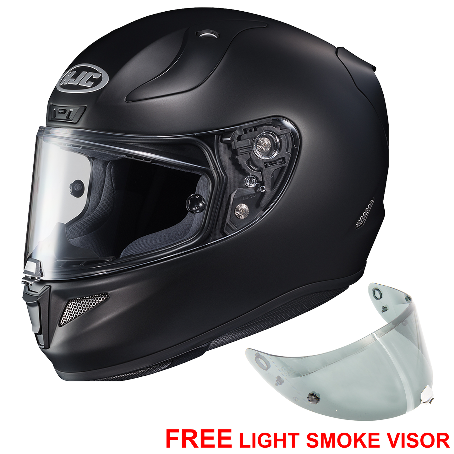 HJC RPHA 11 - Matt Black -  Includes Free Light Smoke Visor