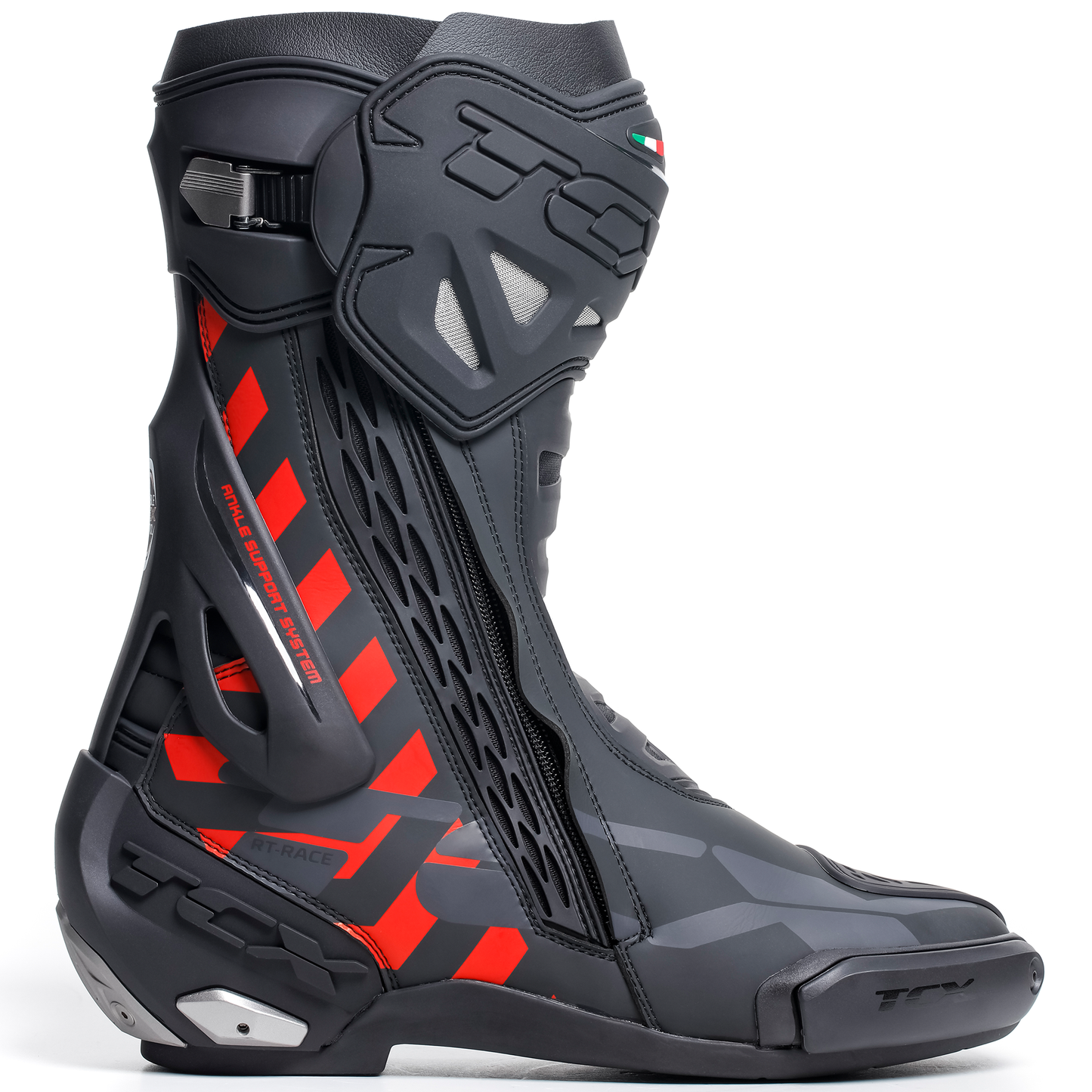 TCX RT-Race Boots - Black/Red 606