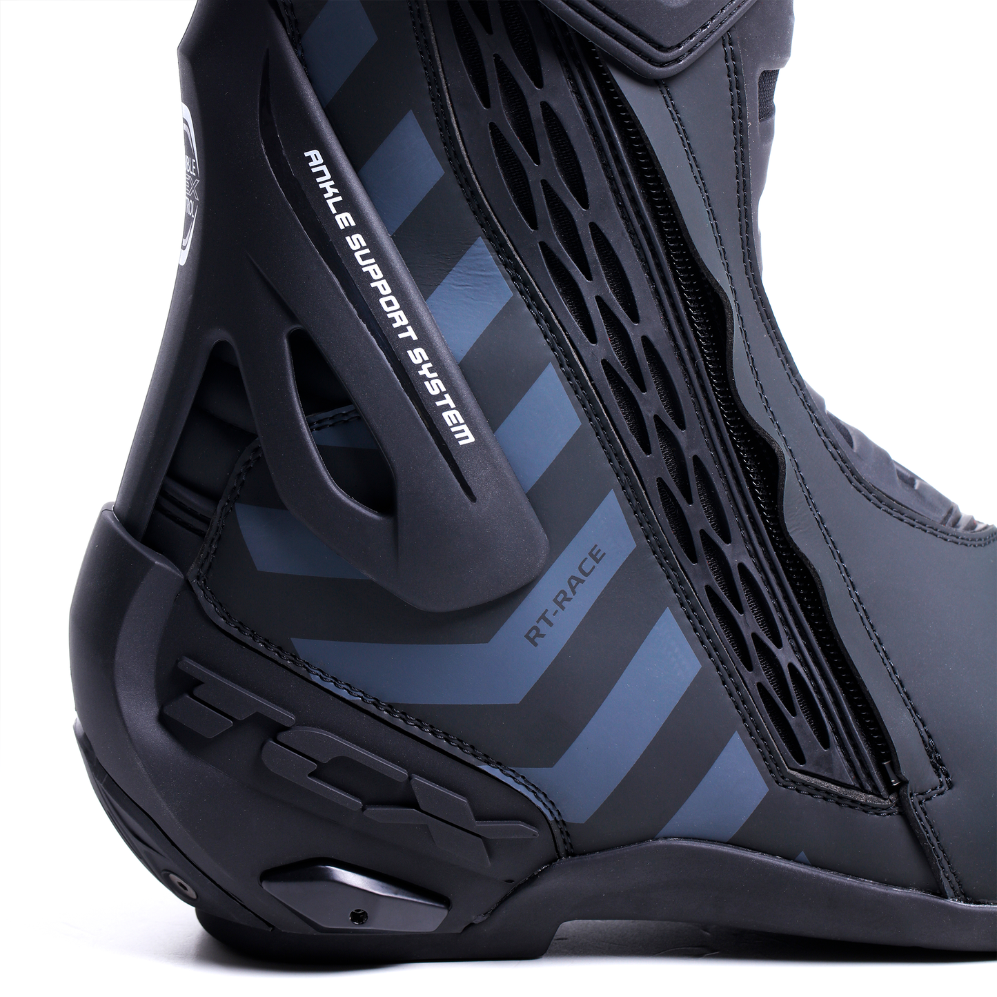 TCX RT-Race Boots - Black/Dark Grey 42C