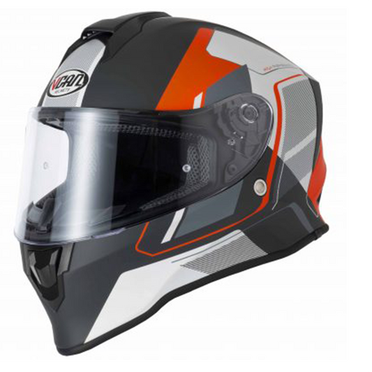 Vcan V151 - Pulsar Orange - Free Dark Visor