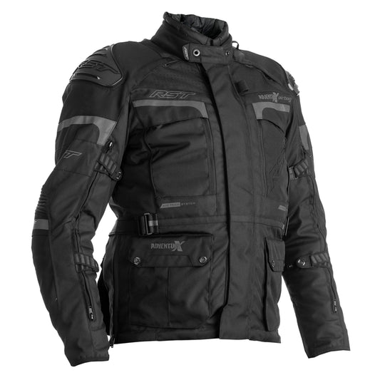 RST Adventure-X Airbag CE Men's Textile Jacket - Black (2972)