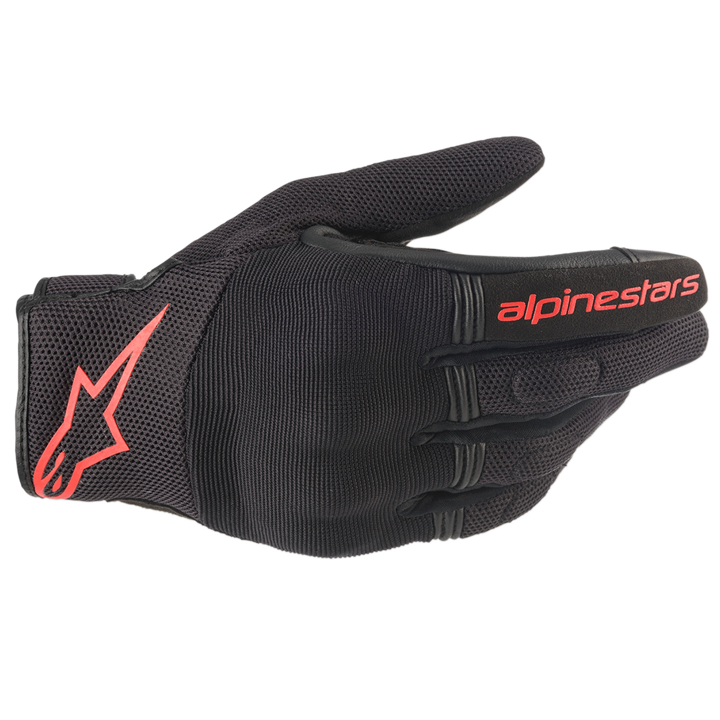 Alpinestars Copper Gloves - Black/Red Fluo