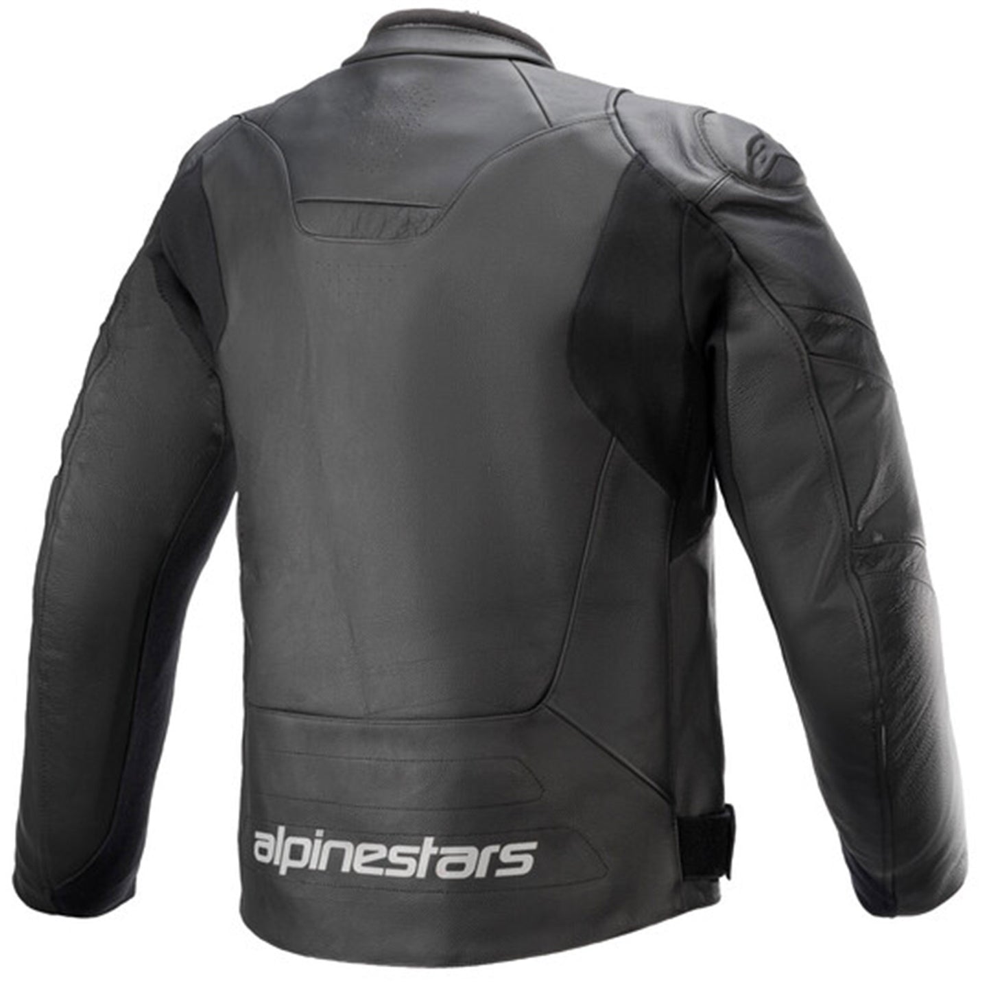 Alpinestars Faster V2 Leather Jacket - Black/Black