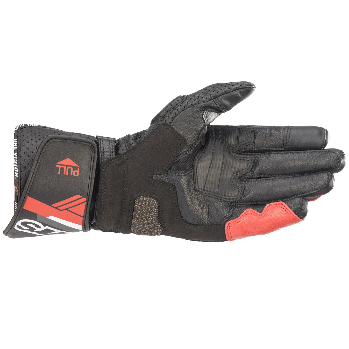 Alpinestars SP-8 V3 Gloves - Black/White/Bright Red (1304)