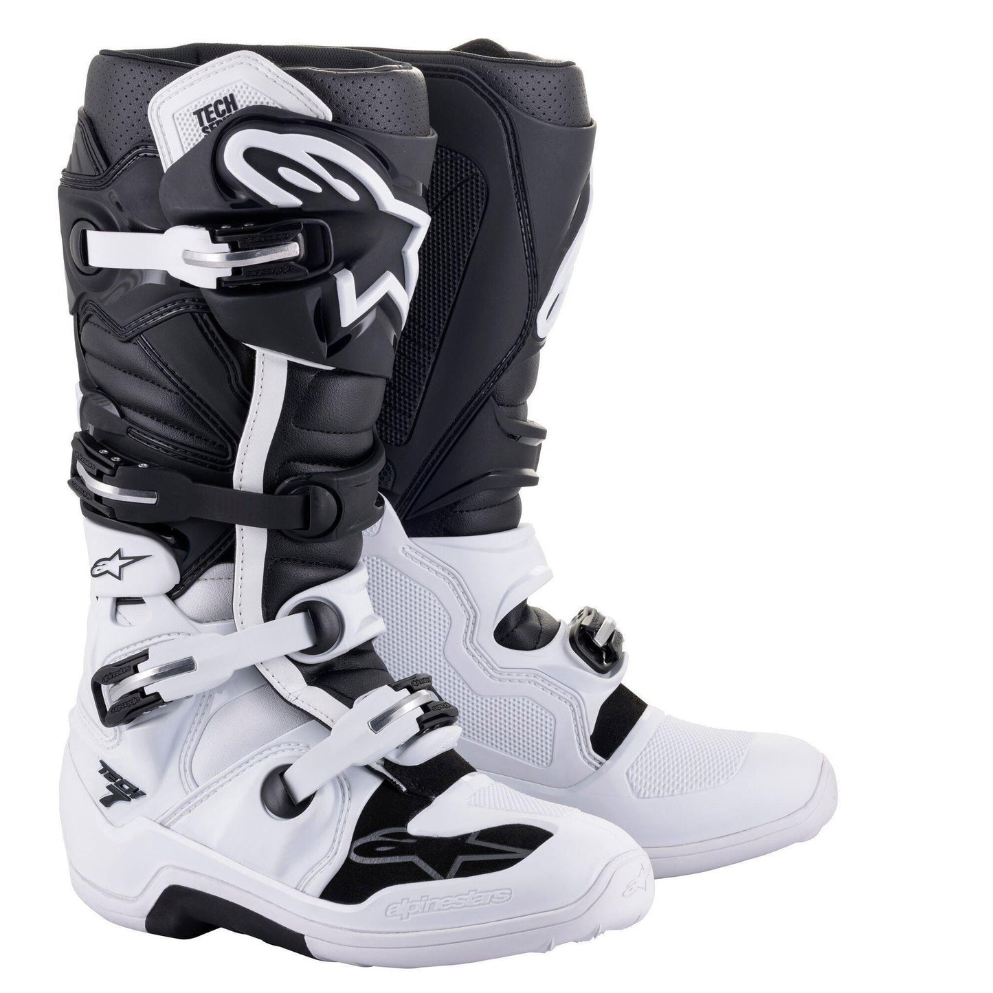 Alpinestars Tech 7 Motorcross Boots - White/Black (21)
