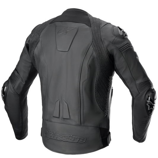 Alpinestars Missile V2 Leather Jacket - Black/Black
