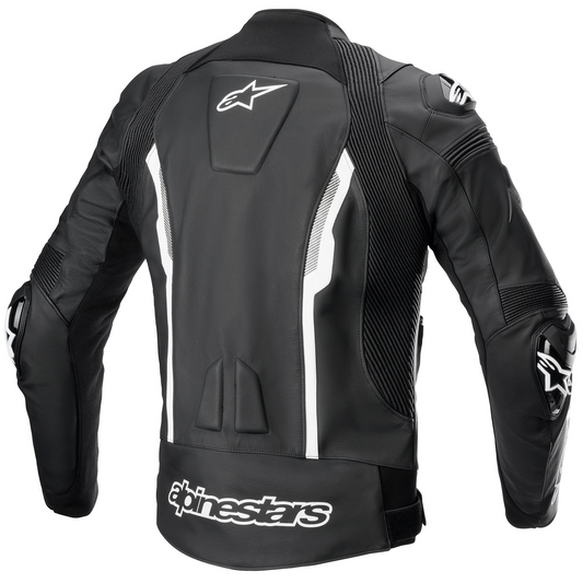 Alpinestars Missile V2 Leather Jacket - Black/White