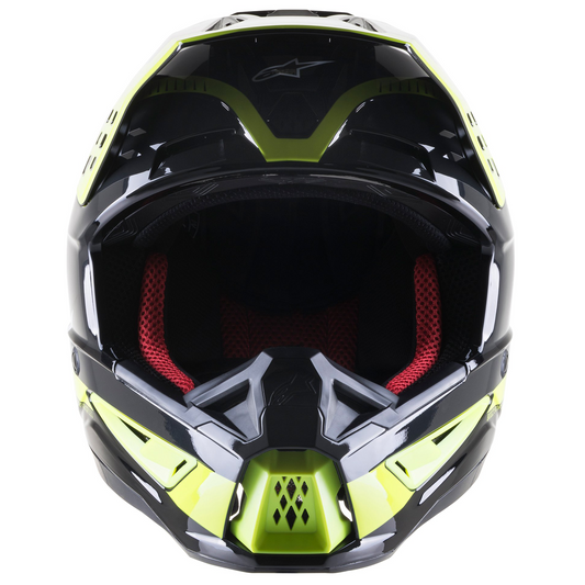 Alpinestars S-M5 Beam - Black/Anthracite/Yellow Flo Glossy (1151)
