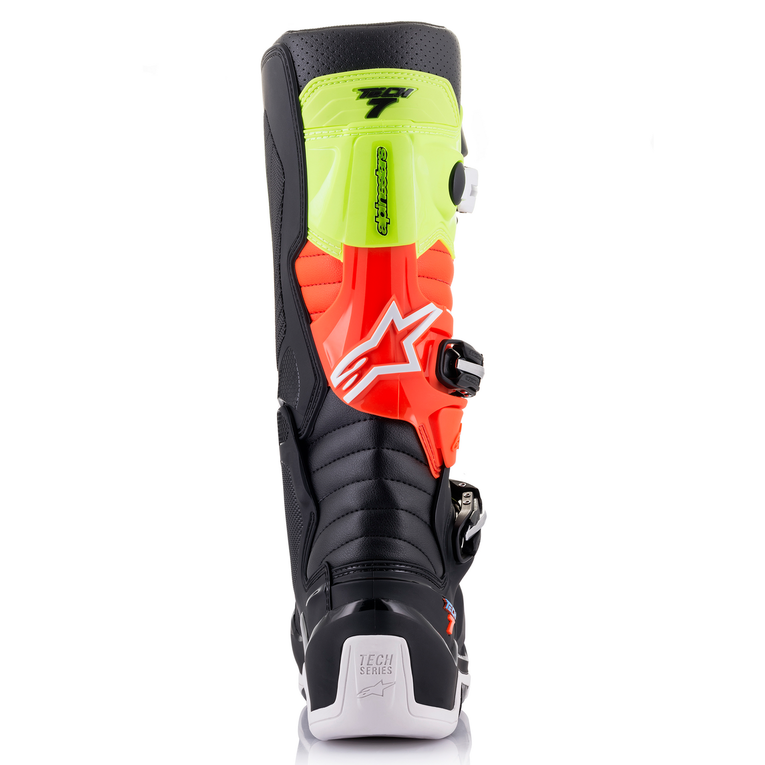 Alpinestars Tech 7 Motorcross Boots Black Yellow Flo Red Flo 1538