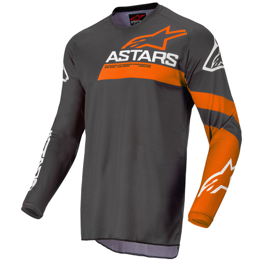 Alpinestars Fluid Chaser Jersey - Anth/Coral Flo