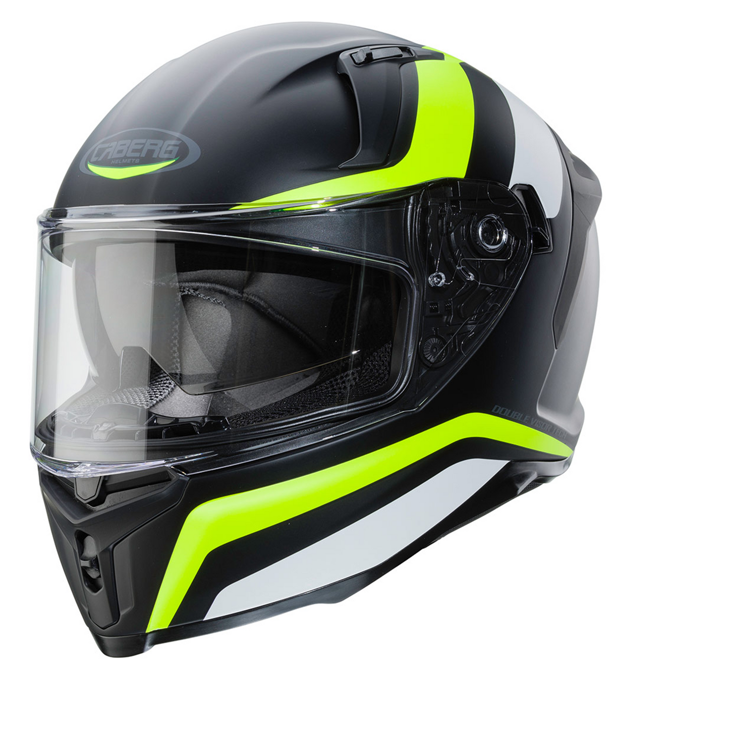 Caberg Avalon - Blast - Matt Black/White/Yellow Fluo