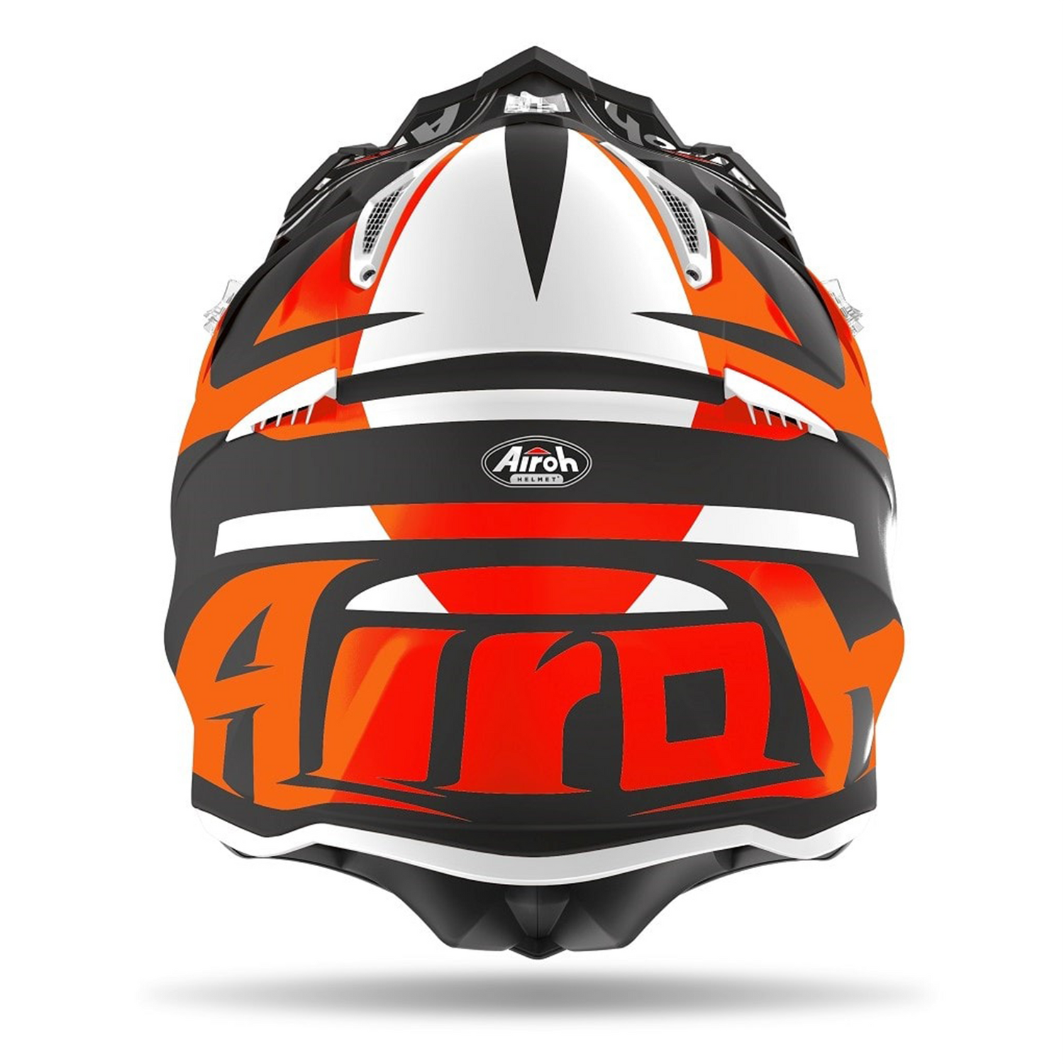 Airoh Aviator Ace Trick Orange Matt Off Road Motorcycle Motocross Helmet – Gear Change Online